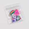 DIY silicone hole pencil bag, student creative cute pencil bag learning stationery storage bag stationery box