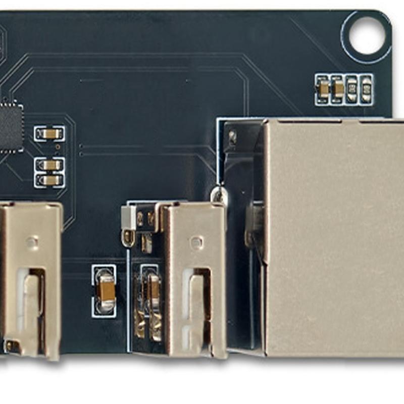 CH339F USB To Ethernet Adapter With 4 USB 2.0 Ports Fast Speed Data Transfer And Wide Device Compatibility