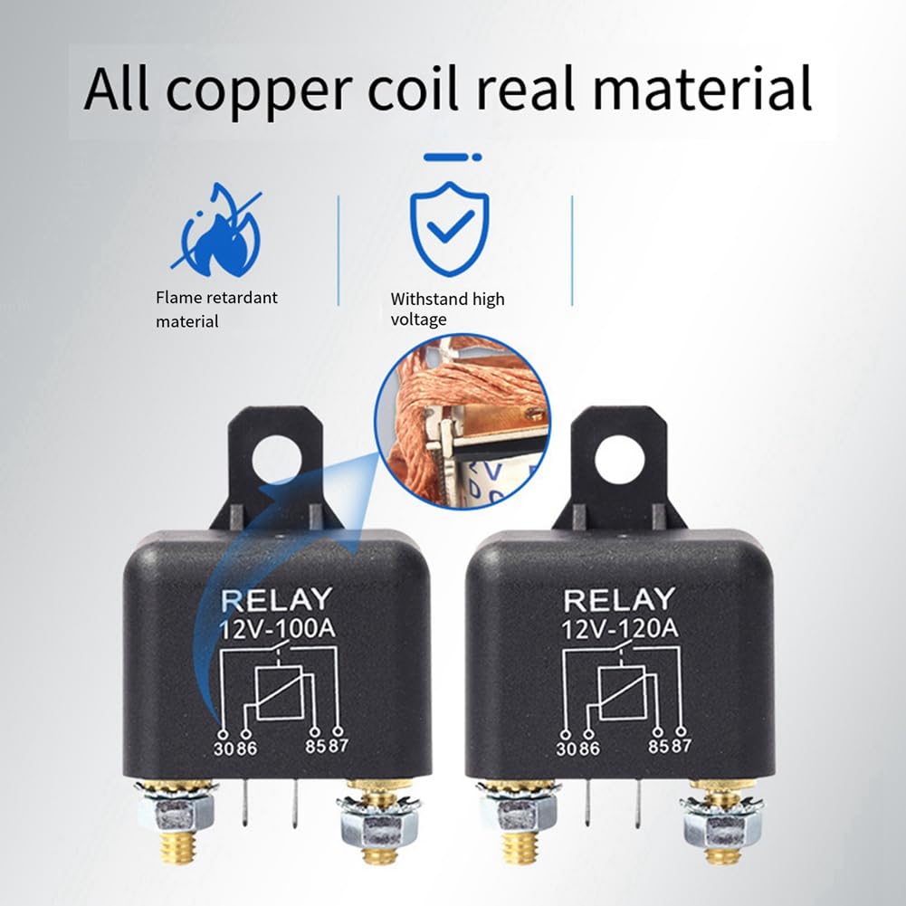 Chaksy 100A Continuous Type Car Relay Replacement Car Relay