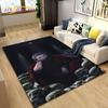 Tappeto da cartone animato anime Jujutsu Kaisen, tappeti per soggiorno, camera da letto, divano, zerbino, decorazione, tappetino antiscivolo per bambini