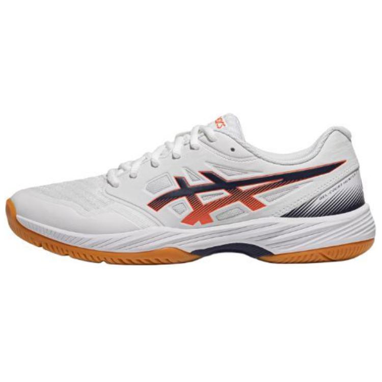 

Asics Gel Court Hunter 3 Abrasion Resistant Breathable Low Top Badminton Shoes Men s White 39.5