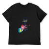 Cat Playing Guitar Design T-Shirt Shirts Graphic Louboutins Plus Size Tops Tshirts for Men
