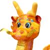 Chinese Dragon Plush Doll Toy Stuffed Animal for Office Bed Party Living