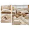 Sturdy Cotton Nursery Bedding Collection 4 Pieces Set for Kids Room Toddler Bed