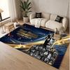 Custom Rug Cristiano Ronaldo Pattern Print Name Text Soft Non‑Slip Floor Carpet for Home Indoor Decoration