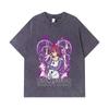 275 GSM Washed T-shirts 100% Cotton Seven Deadly Sins V5 Gowther Print Unisex Heavy Cotton T Shirt