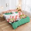 Cartoon Couple Gift Duvet Cover Colorful Childlike Innocence Bedroom 100% Polyester Adult Gift 2/3Pcs Bedding Set