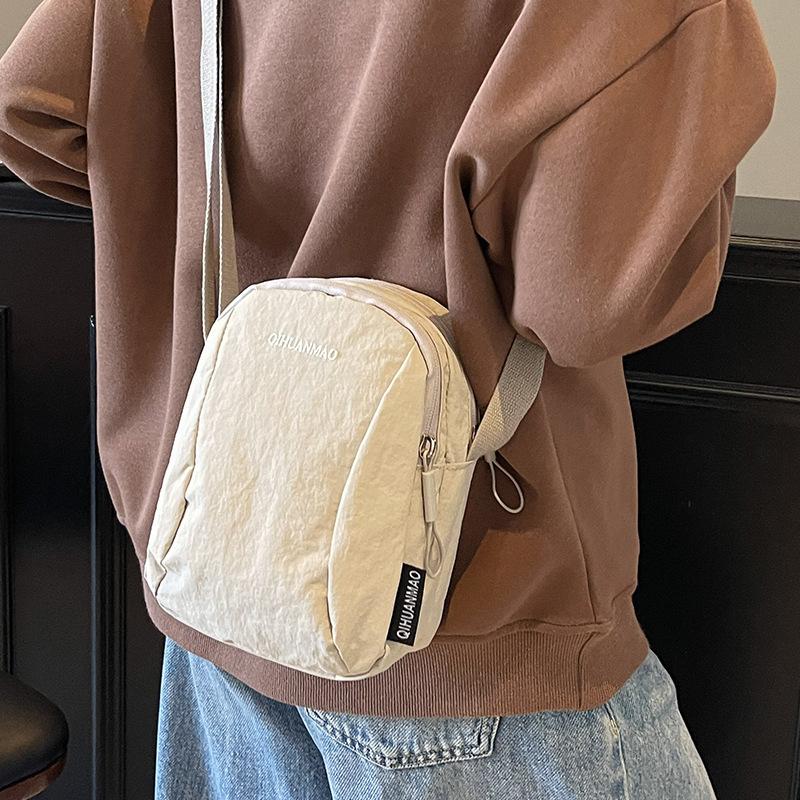 New Fashion Mini Men's Crossbody Bag Lightweight and Simple Trendy Shoulder Bag for Girls On The Street