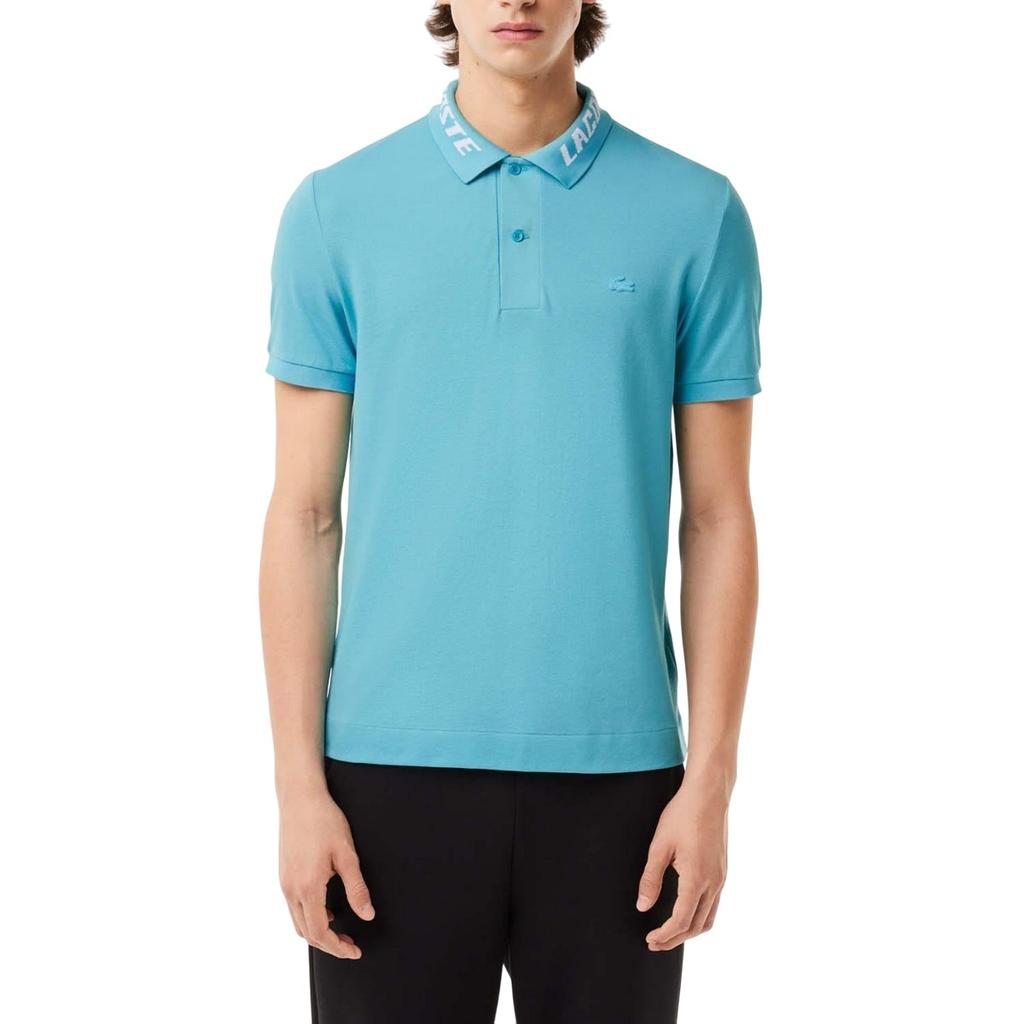 Lacoste Mens Stretch Branded Slim Polo Shirt