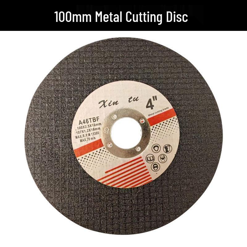 100mm Angle Grinder Cutting & Polishing Disc for Metal, Wood, and Stone.