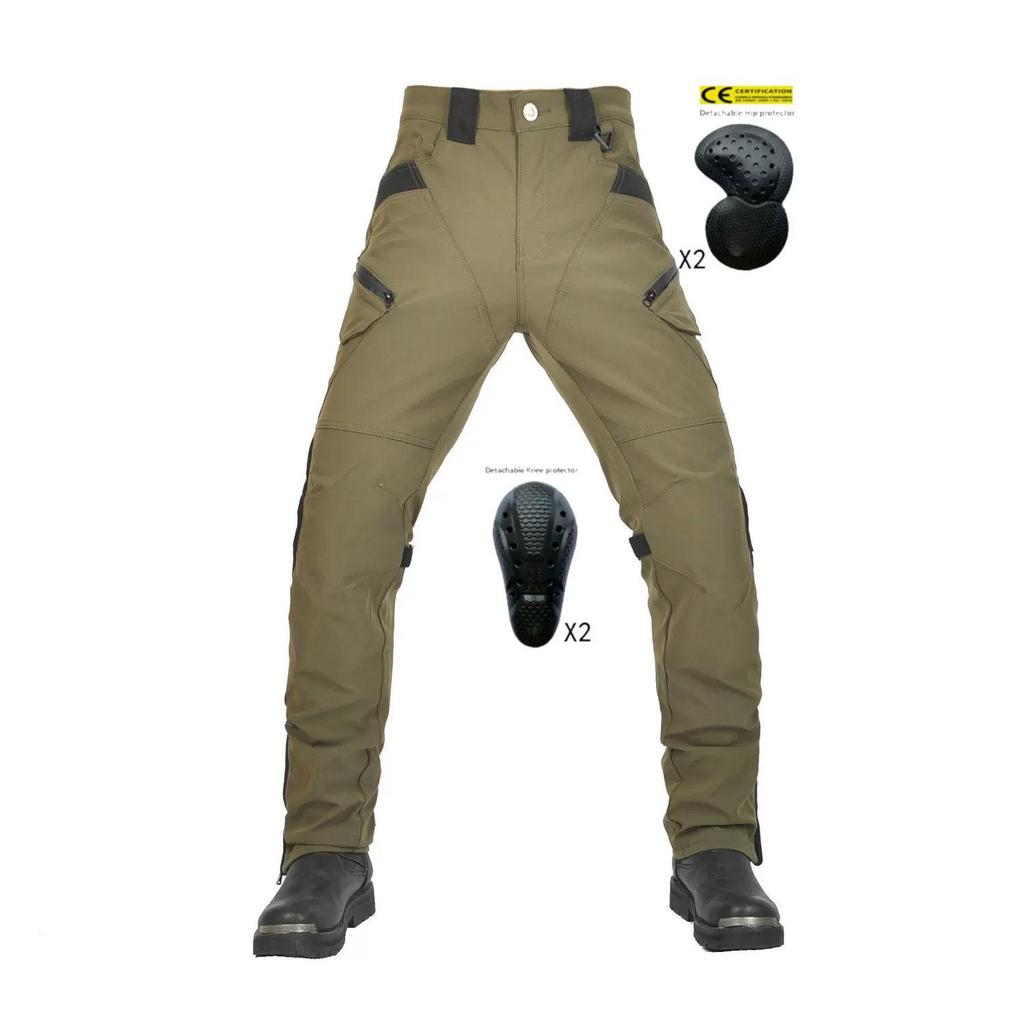 VOLERO Four-Season Motorcycle Riding Pants - Waterproof, Windproof, Double-layer, Breathable, High-waist, Anti-fall Racing Gear
