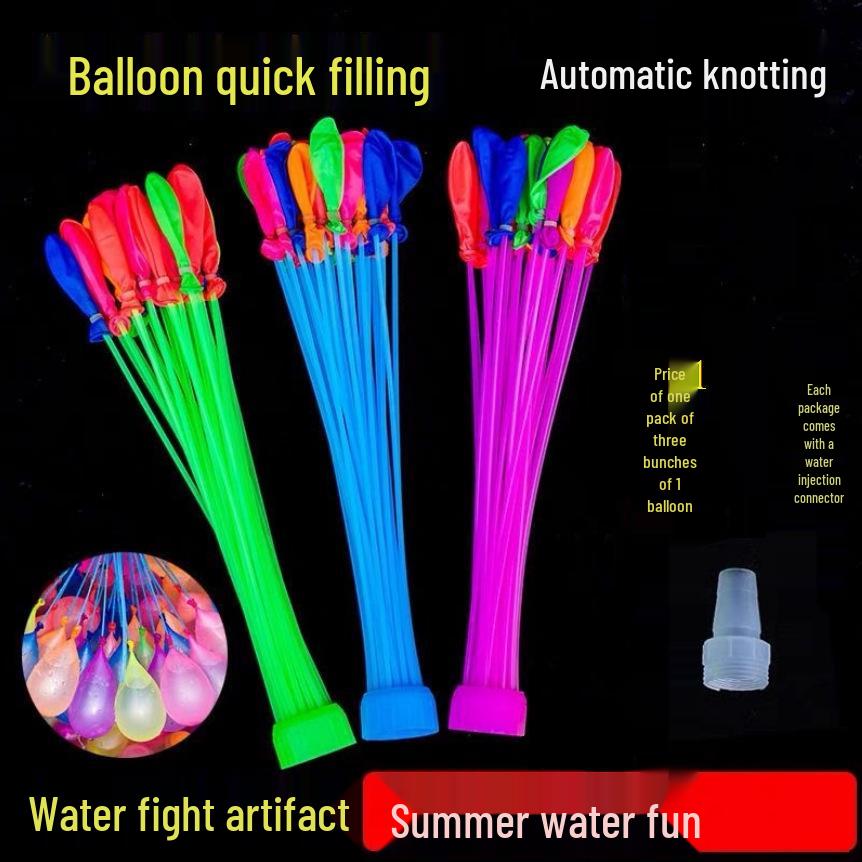 Quick Fill Water Balloons: Small, Easy-Fill Balloons for Summer Water Fights