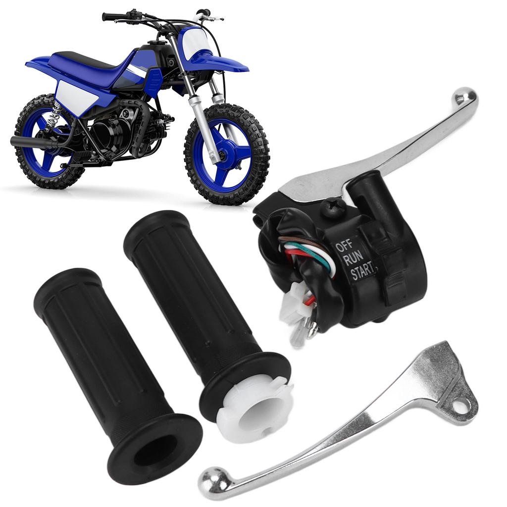 Motorcycle Brake Throttle Handlebar 3PT‑82920‑00‑00 Replacement for Yamaha PW50 1998‑2005