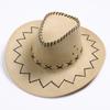 Summer Western Cowboy Hat Women Casual Sun Protection Hat Street Retro Face Showing Little Knight Hat Sun Protection Travel