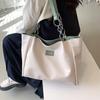 Tote bag new niche design trendy fashion simple large capacity shoulder casual women bag