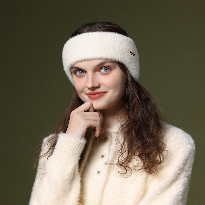 Winter Ear Warmer Earmuffs Headband Cute Hair Bands Outdoor Skiing Sport Thick Hairband For Women Men Headscarf Hair Accessories