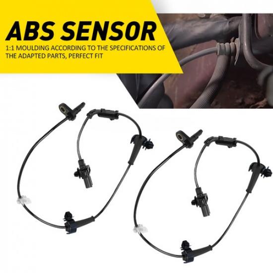 For Honda 2012-2015 Civic ABS Wheel Speed Sensor Black Front LH RH 57455-TR0-013