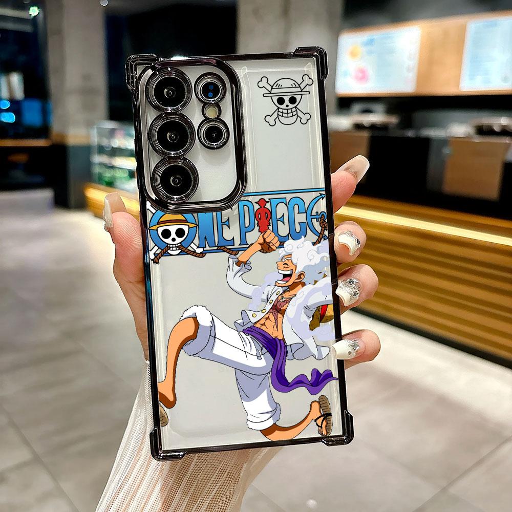Luffy Zoro Cartoon Coque For Galaxy S26 Ultra One Pieces Phone Case For Samsung S26 S25 S24 S23 S21 Ultra S20 FE S25 Plus Cover
