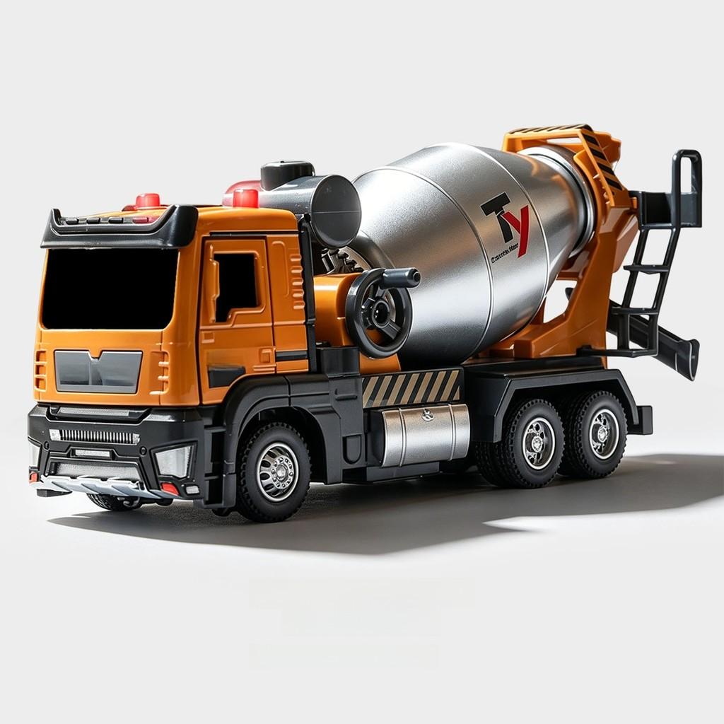 Plastic Water Truck Playset With Spray Function And Sound Effects For Children