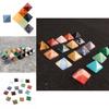 Crystal Healing Chakra Pyramid Stone Set Featuring Unique Natural Quartz Crystals For Spiritual Growth