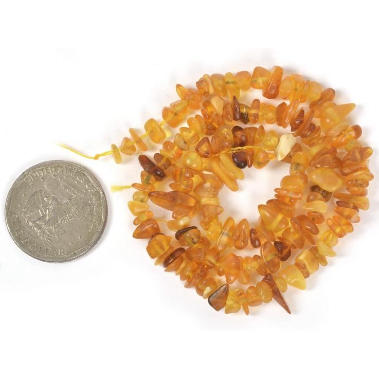 Natural Amber Freedom Chips Loose Beads 5-9mm for Jewelry Making DIY Handmade Craft 16 Inch