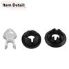 3PCS Hood Support Prop Rod Clip Grommet | Compatible with Honda Accord Odyssey Prelude S2000 Acura RDX TSX