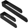Cmaos 304 Edelstahl Schwarzes Handtuchhalter-Set