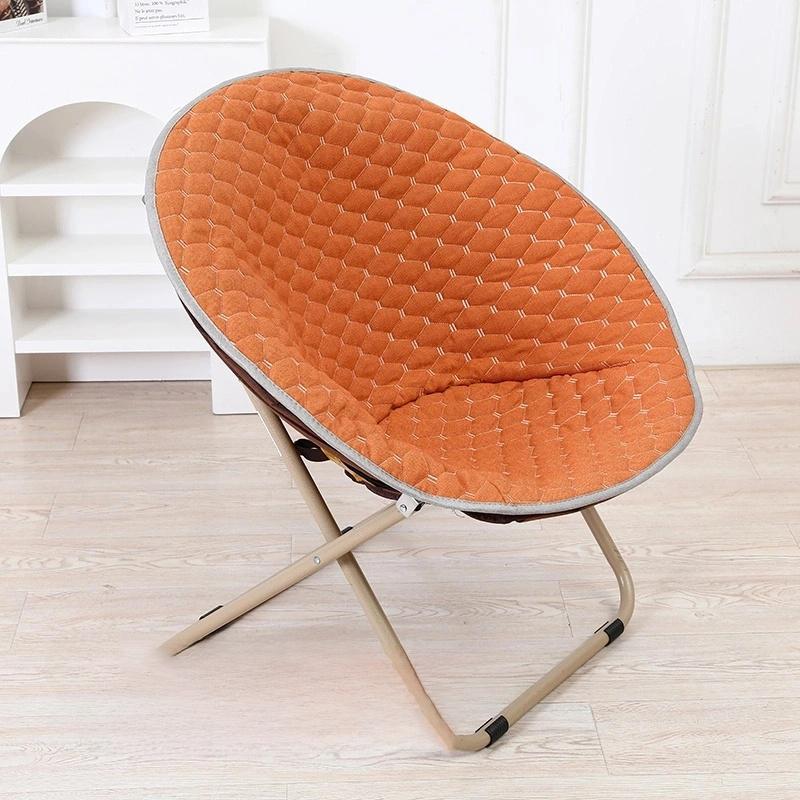 Round Saucer Chair Cover Universal Moon Sauce Chair Protector Cover Lazy Slipcovers Camping Chair Replacement Seat Cushion