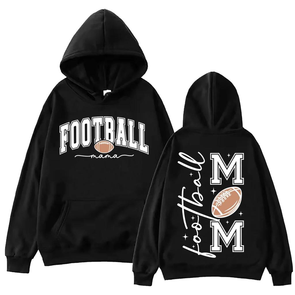 Unisex Graphic Print Hooded Sweatshirt Long Sleeve with Front Pocket for Everyday Wear
