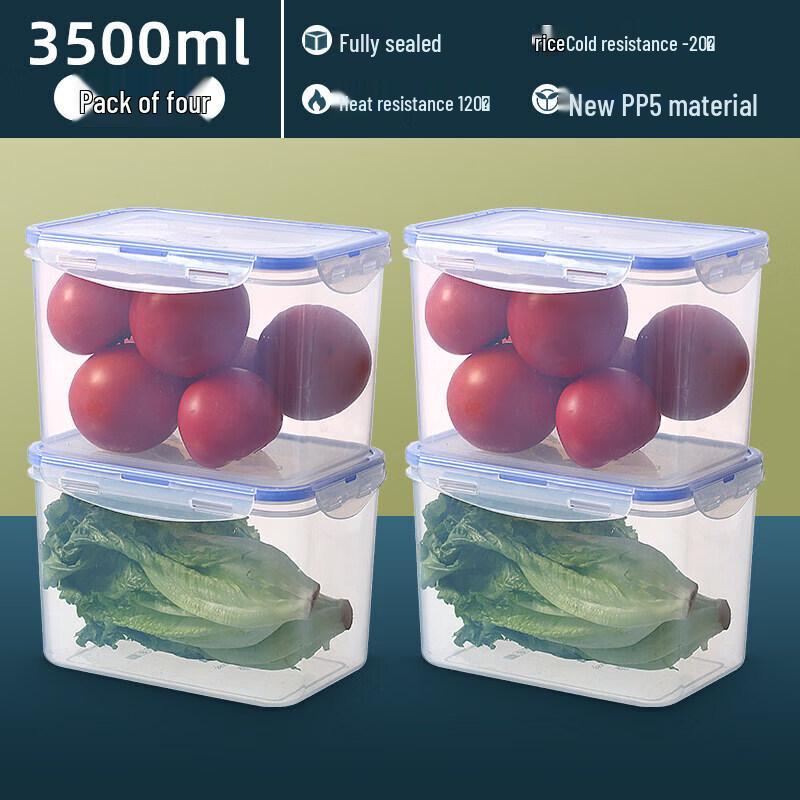 UOSO Microwaveable Plastic Food Storage Container