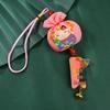 Handmade Lucky Lotus Pod Sachet: Embroidered Safety Charm & Coin Purse for Dragon Boat Festival