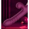 Multi-functional Telescopic Vibrator Intelligent Display Fast Piston Heating Sucking Tongue Licking Masturbator