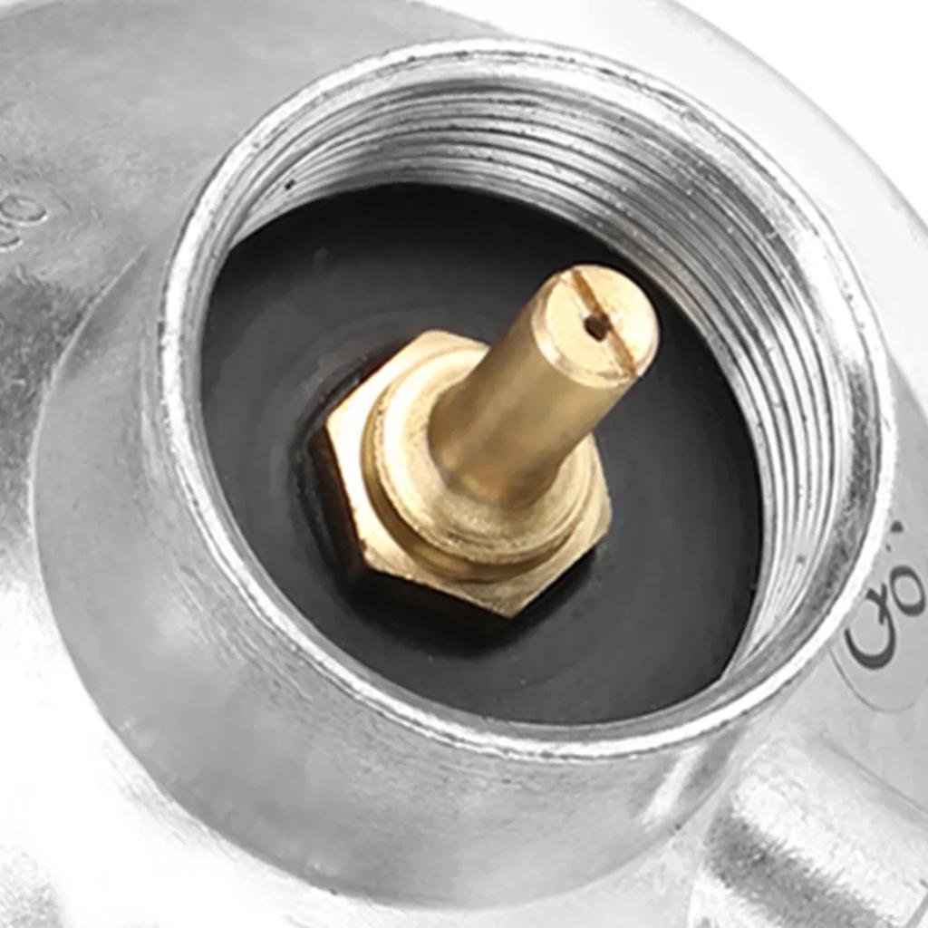 Low Pressure Adjustable Regulator BBQ Grill Zinc Alloy 1"‑20UNF Propane Gas Low Pressure Adjustable Regulator Control Valve