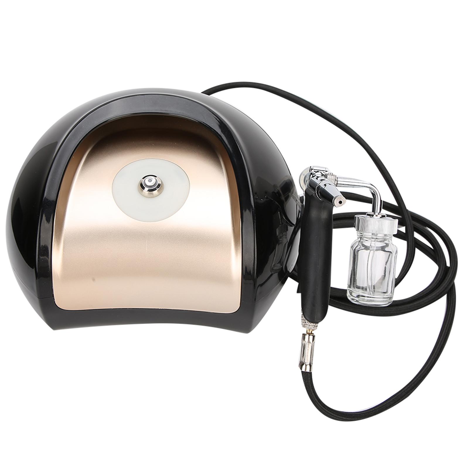 

Аэрограф для макияжа, пистолет-распылитель, набор для аэрографии, макияжа, дизайна ногтей, татуировок, черный, вилка EU 220 В EU Plug