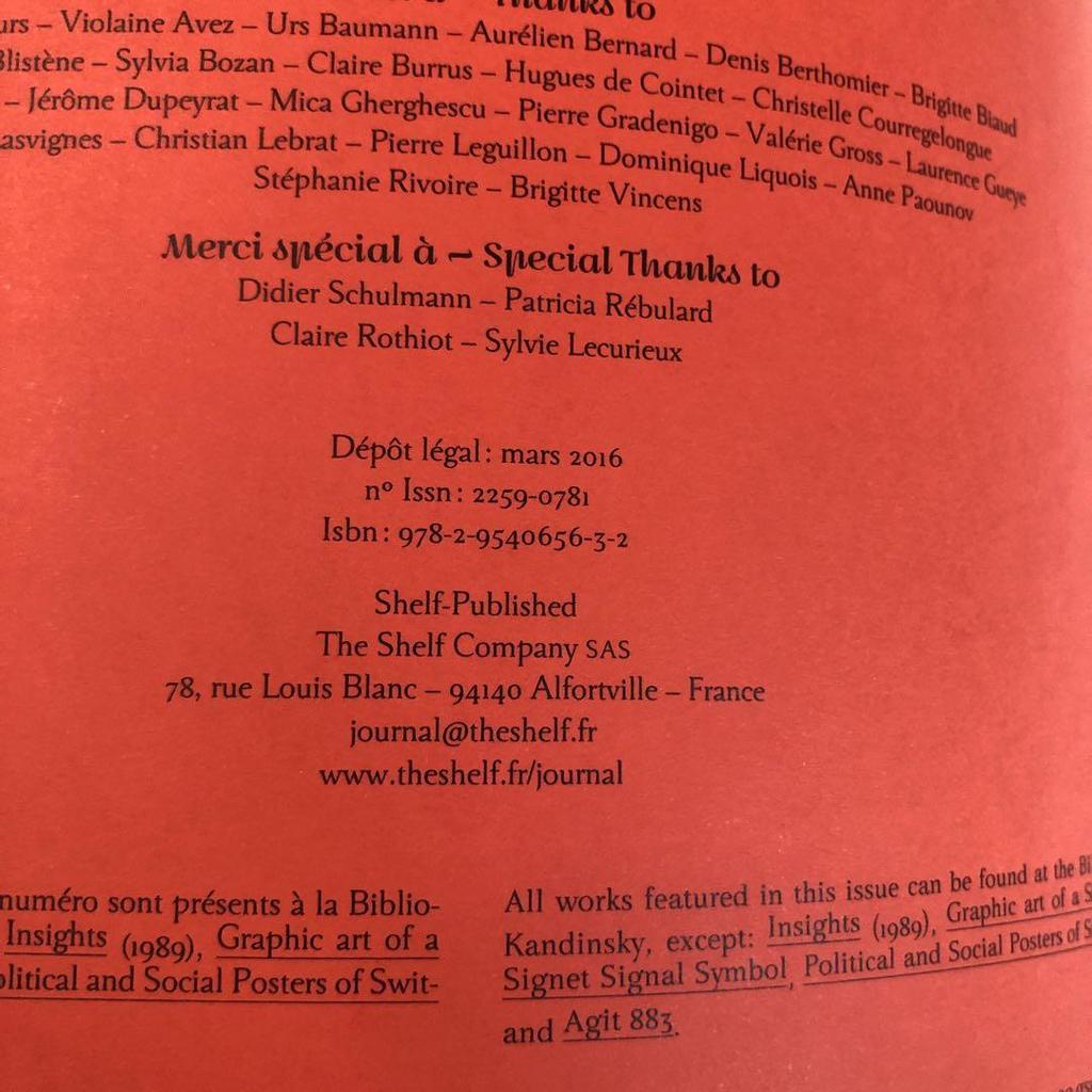 [USED] The Shelf - Bibliothèque Kandinsky (Western books)