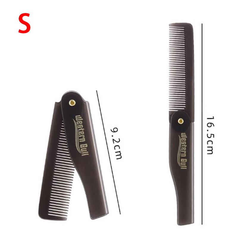 Pocket Size Folding Comb for Men Oil Head Hair Styling Tool Compact and Handy for Outdoor Use