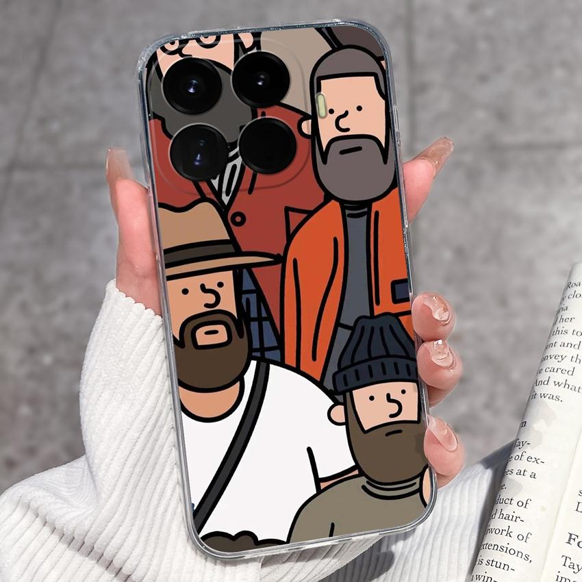 For Xiaomi 17T 17 Pro 17Max 17 Ultra Phone Case For Redmi 17C Redmi17 Lovely Bow Cartoon Lightweight Transparent TPU Bumper Scratch Resistance Housing