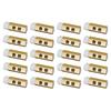 Hinodewashi Pentagonal Gold Exam Eraser GGG-100 20-piece Set