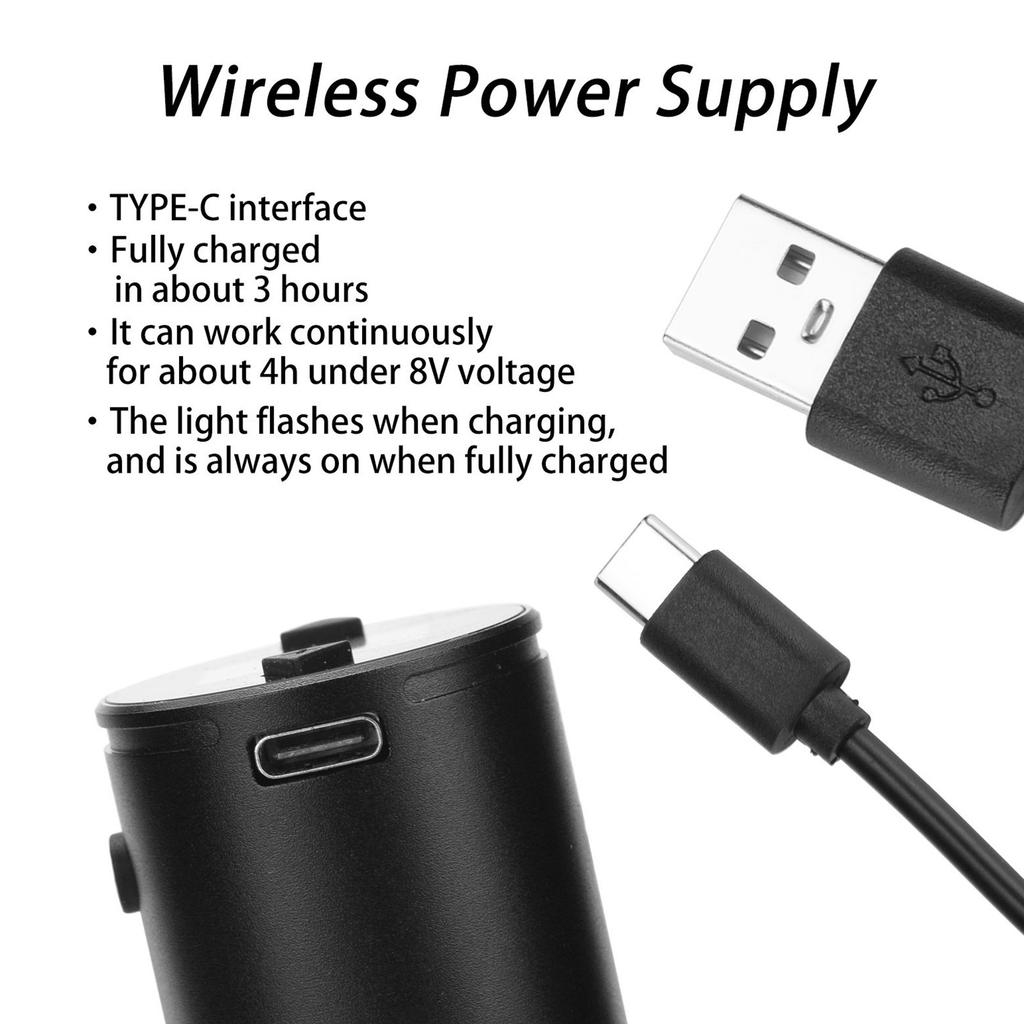 1500mAh Tattoo Power Supply Wireless Interface Rechargeable LCD Screen 4‑12V Tattoo Pen Battery