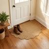 Non-Slip Entrance Door Mat Irregular Welcome Mat Modern Home Decor Dirt Trapping Mat  Front Door