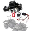 RC Model Alloy Car Electric Winch Parts for Car Toy 1/10 Accessories with Steel Cable for Model Car Accessories