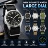 38mm Quartz Wristwatch Small Second Sub-Dial Luminous Watch Luminous Vintage Field Watch  For Women