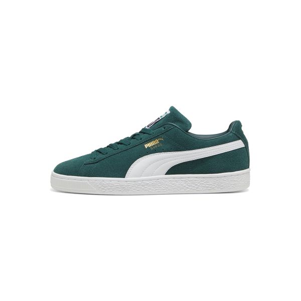 Puma Suede Classic Dark Myrtle Unisex Sneaker Grün Weiß 399781-15