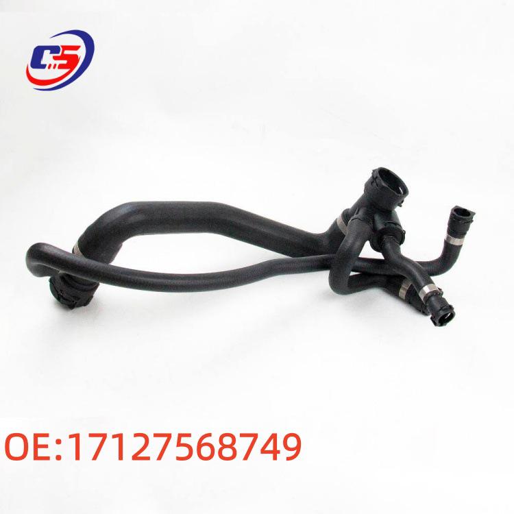 Compatible Oil Inlet & Upper Radiator Hose for BMW 5 Series E60 520LI (Part #17127568749)