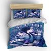 10 Größen Gruseliges Wedne-sday Muster Bettwäsche 3-teiliges Set King Size Doppelbett Bettwäscheset Mikrofaser oder Polyester Bettbezugset