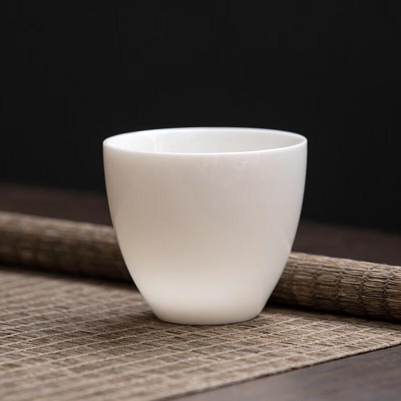 ZISIZ Handmade Jade Porcelain Kung Fu Tea Cup