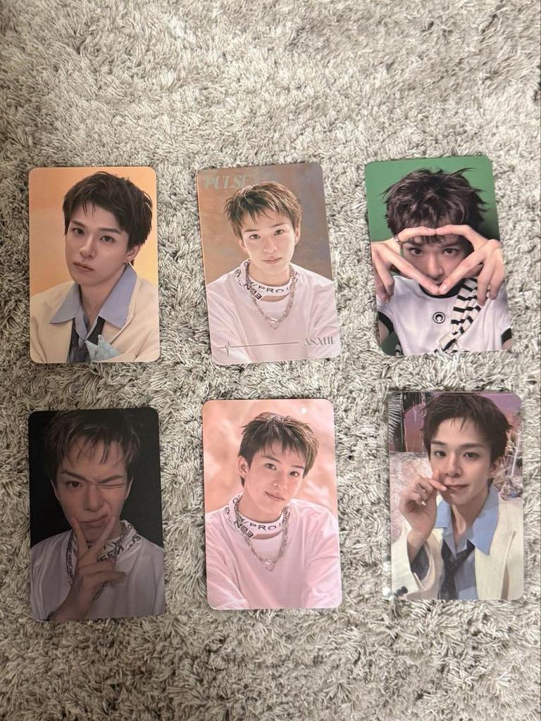 [USED] TREASURE PULSE ON Korean trading card popup bonus Asahi