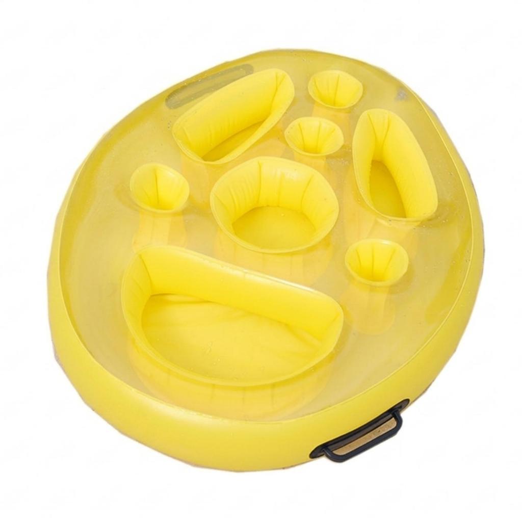 Floating Ice Bar Tray Stable Inflatable Pool Quick Inflation for Party Hosts