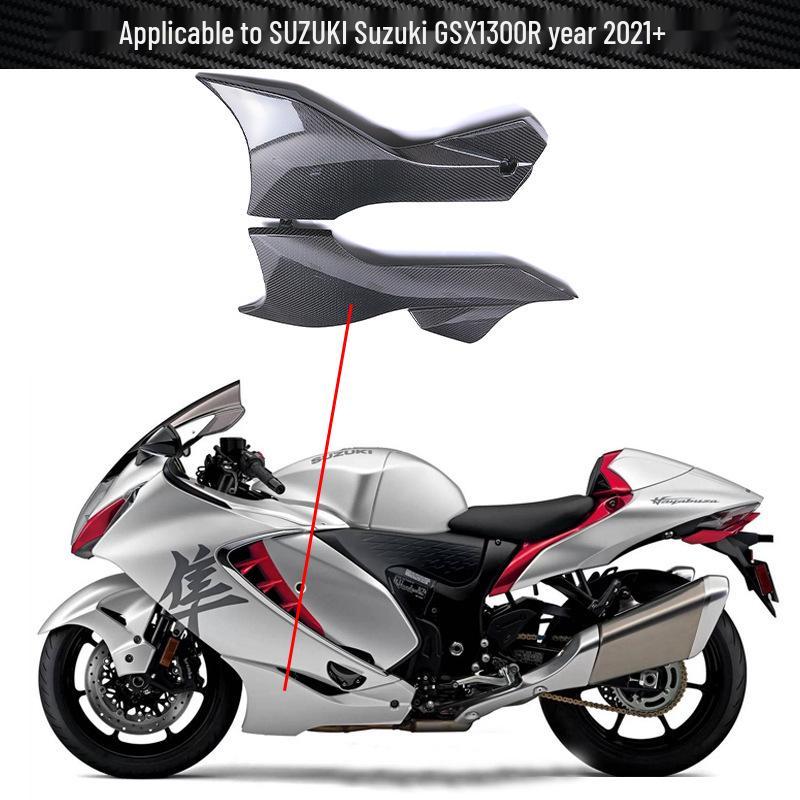 Carbon Fiber Full Fairing and Mudguard Set for Suzuki GSX1300R Hayabusa Motorcycle