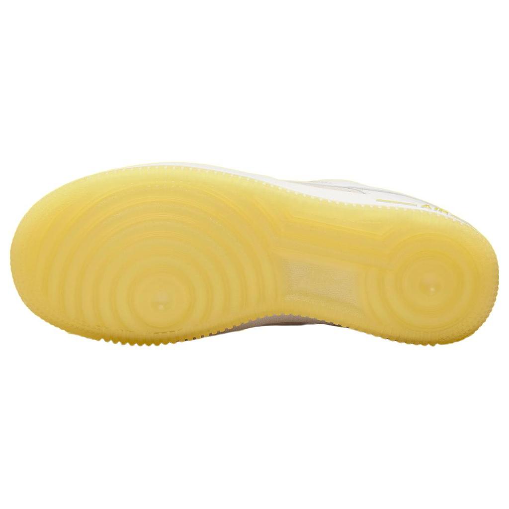 New Nike Air Force 1 Low '07 Uv Reactive Patchwork White Multicolor Yellow Women's FQ0709-100